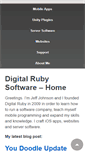 Mobile Screenshot of digitalruby.com